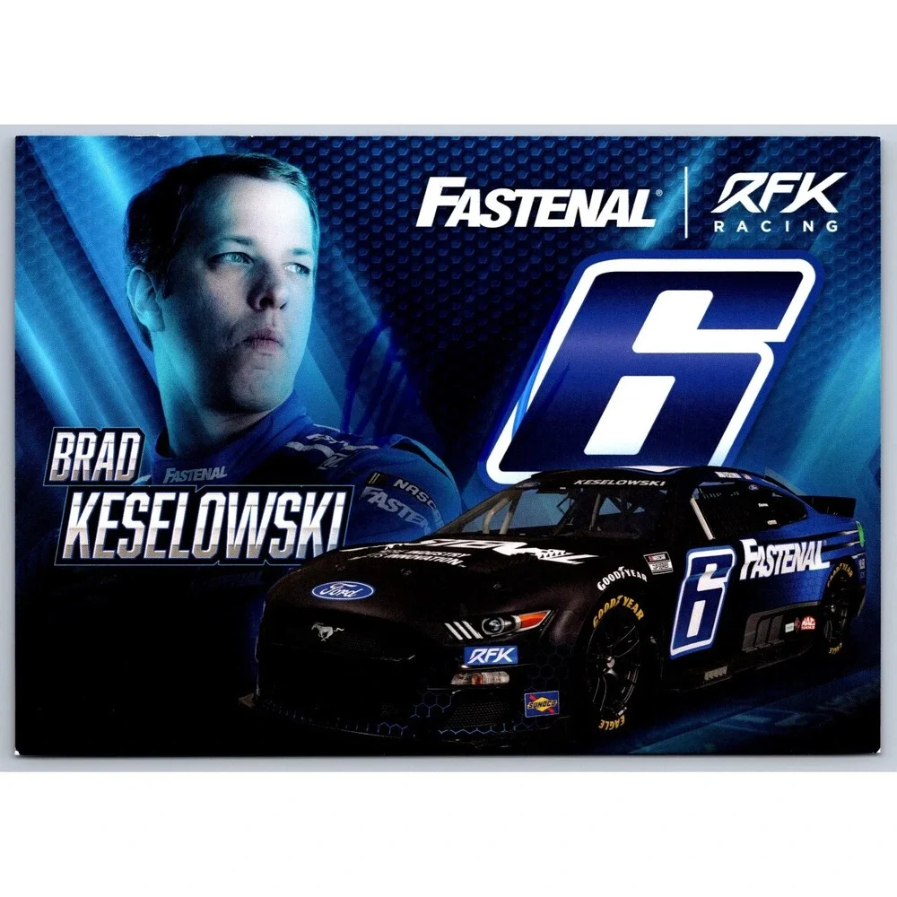 Brad Keselowski Hand Signed Autograph 5 x 7 Hero Card - NASCAR